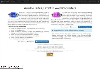 word2tex.com