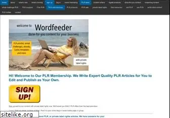 wordfeeder.com