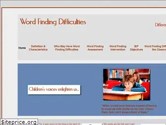 wordfinding.com