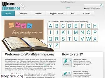 wordmeanings.org