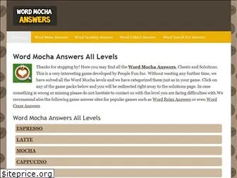 wordmochaanswers.com