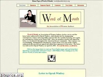 wordofmouthwriters.org