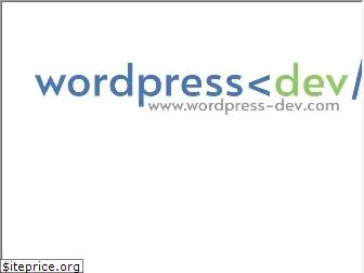 wordpress-dev.com