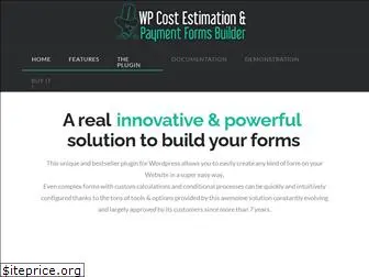 wordpress-estimation-payment-forms.com