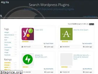 wordpress.algolia.com