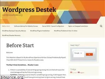 wordpressdestek.org