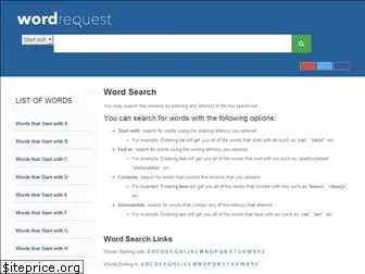 wordrequest.com