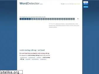 words-starting-with-ege.worddetector.com