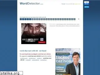 words-that-start-with-teb.worddetector.com