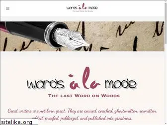 wordsalamode.com