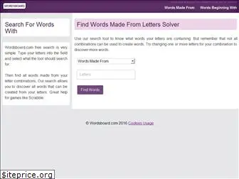 wordsboard.com