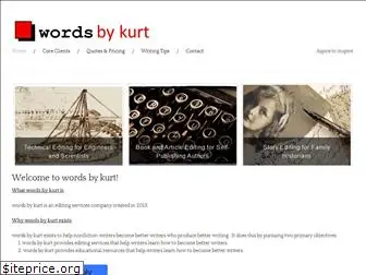 wordsbykurt.com