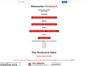 wordsearch.homemarker.com
