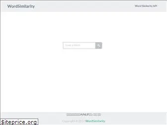 wordsimilarity.com