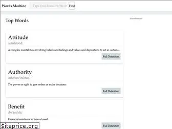 wordsmachine.com