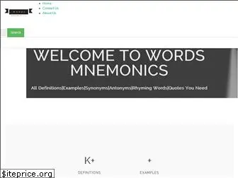 wordsmnemonics.com