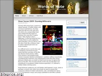 wordsofnote.wordpress.com