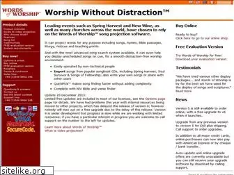 wordsofworship.com