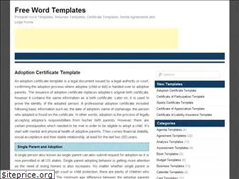wordstemplates.org