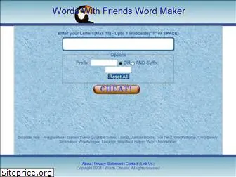 wordswithfriendswordmaker.com