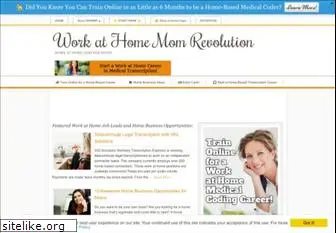 workathomemomrevolution.com