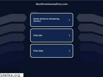 workfromhomeafrica.com