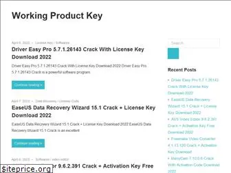 workingproductkeys.info