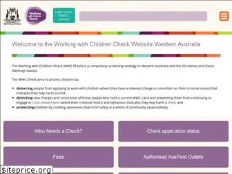 www.workingwithchildren.wa.gov.au
