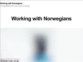 www.workingwithnorwegians.com