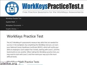 workkeyspracticetest.com