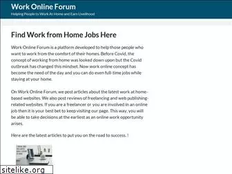 workonlineforum.com