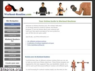 workout-routine.com