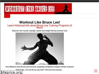 workoutlikebrucelee.com