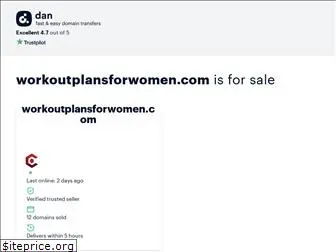 workoutplansforwomen.com