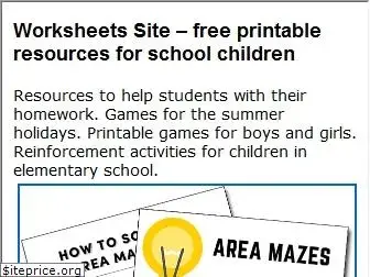 worksheets.site