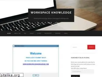 workspaceknowledge.com