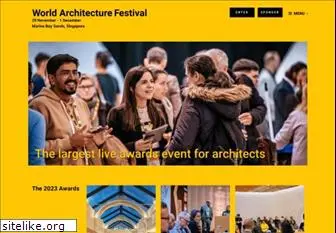 worldarchitecturefestival.com