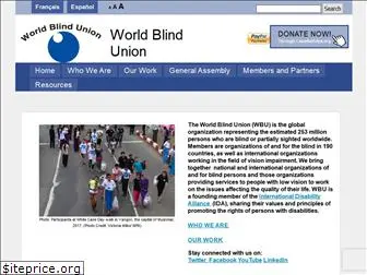 worldblindunion.org