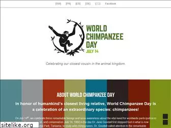 worldchimpanzeeday.org