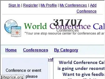 worldconferencecalendar.com