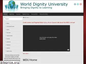 worlddignityuniversity.org