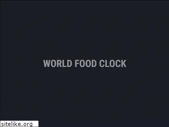 worldfoodclock.com