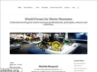 worldforumformotormuseums.com