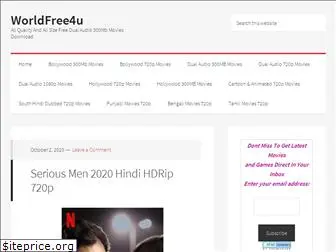 Worldfree4u trade 2025 link
