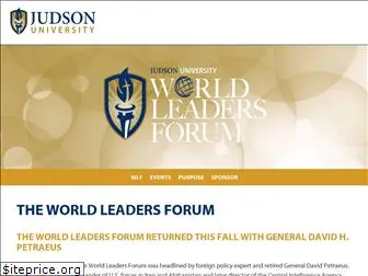 worldleadersforum.info