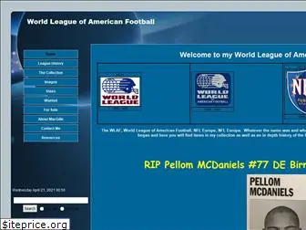 worldleagueofamericanfootball.com