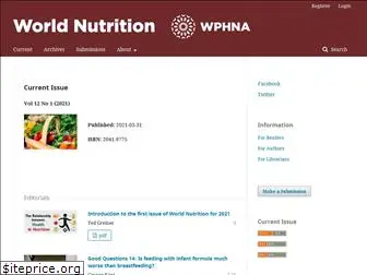 worldnutritionjournal.org