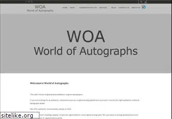 worldofautographs.com