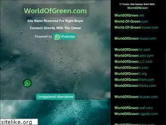 worldofgreen.com