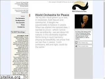 worldorchestraforpeace.com